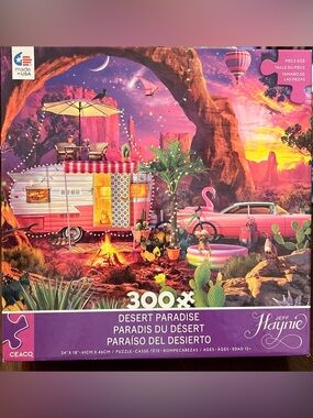 NEW NIB Ceaco Desert Paradise 300 pc puzzle Jeff Haynie